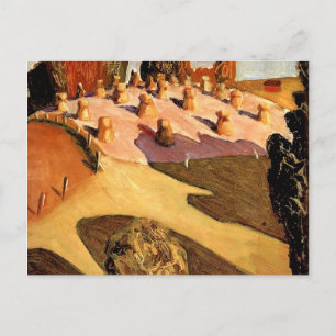 Carte Postale Grant Wood - Iowa View, art