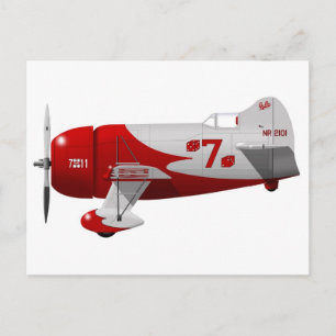 Carte Postale Granville Brothers Aéronef "Gee Bee R-1"