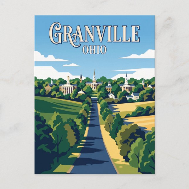 Carte Postale Granville États-Unis (Devant)