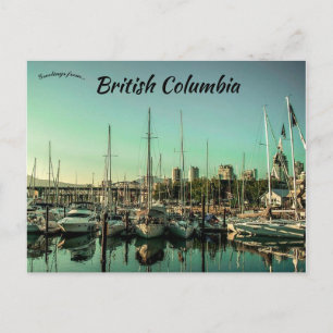 Carte Postale Granville Island Vancouver Colombie-Britannique Ca