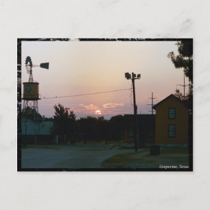 Carte postale Grapevine Sunrise