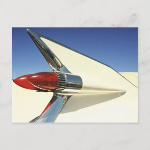 Carte Postale Graphic: Close-up of fin and taillight on