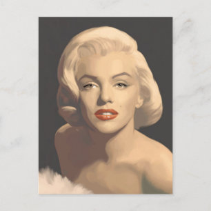Carte Postale Graphic Grey Marilyn