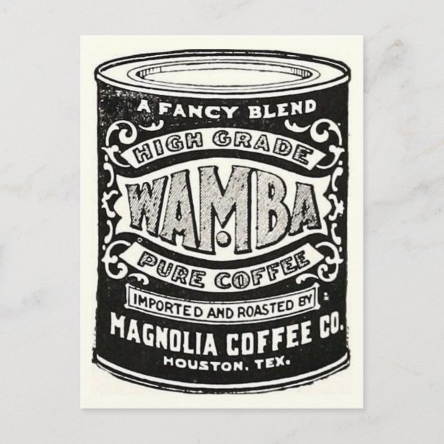 Carte postale graphique vintage (Devant)