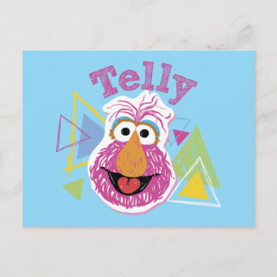 Carte Postale Graphisme Amusant de Telly Monster