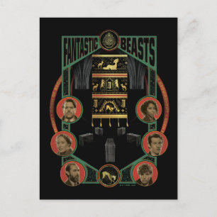 Carte Postale Graphisme de la salle des besoins de Fantastic Bea