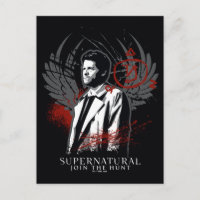Graphisme graffiti de Castiel surnaturel