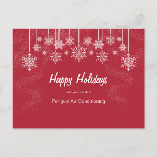 Carte Postale Grattez rouge et blanc Affaires Voiture de Noël
