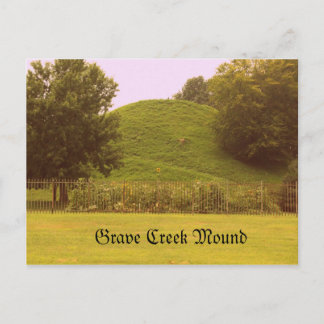 Carte Postale Grave Creek Mound