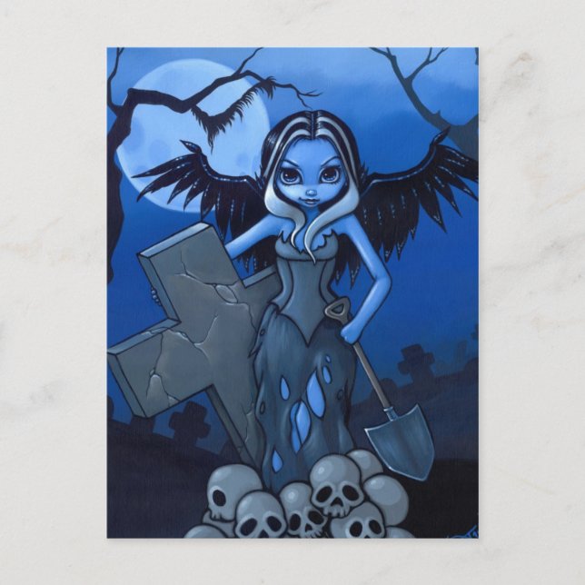 Carte postale "Gravedigger" (Devant)