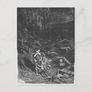 Carte postale Graveyard Dead