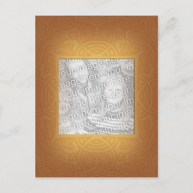 Carte Postale Gravure sur bois (Devant)