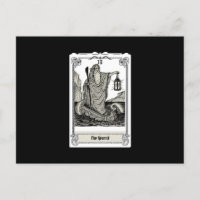 gravure tarot The Hermit IX