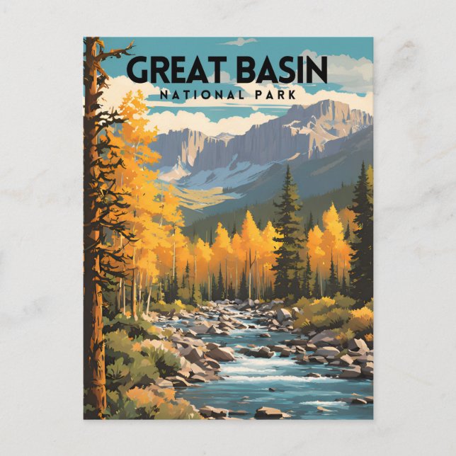 Carte Postale Great Basin National Park Travel (Devant)