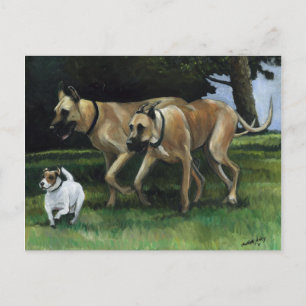 Carte postale Great Dane Dog Art