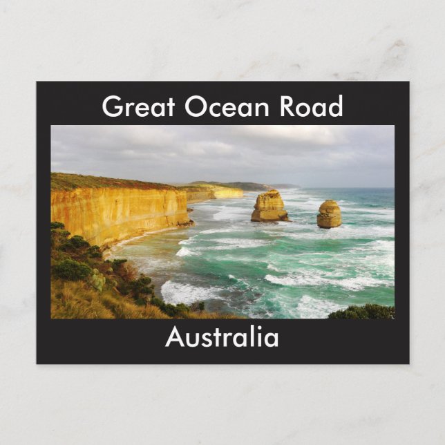 Carte postale Great Ocean Road Australie (Devant)