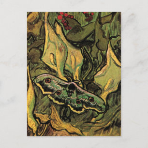Carte Postale Great Peacock Moth par Vincent van Gogh