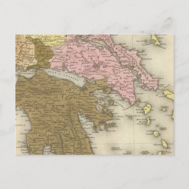 Carte Postale Grèce 7 (Devant)