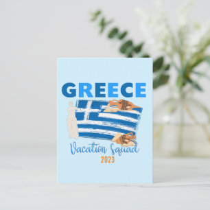Carte Postale Grèce Grec Vacances Europe Voyage