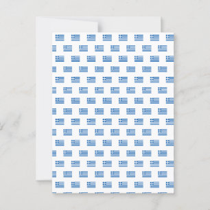 Carte Postale Greek flag