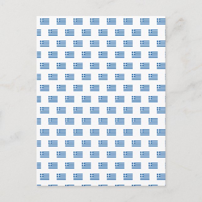 Carte Postale Greek flag (Devant)