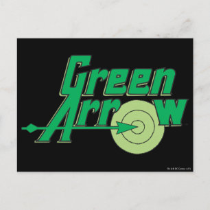 Carte Postale Green Arrow Logo