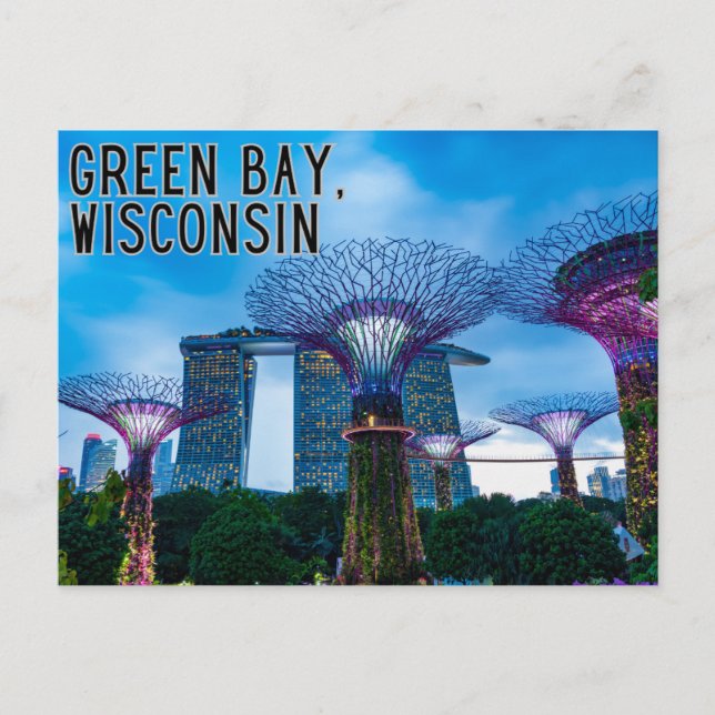 Carte postale Green Bay Wisconsin Souvenir de voya (Devant)