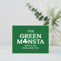 Green Monsta Boston Green Monstah cadeau de baseba