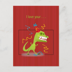 Carte Postale Green Monster April Fool's Day Postcard