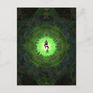 Carte Postale Green Tara - Protection contre les dangers et les 