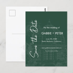 Carte Postale Greenhouse Botanical Garden Green Enregistrer la d