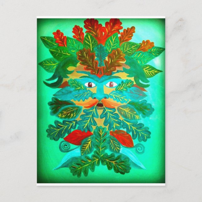 Carte Postale Greenman (Devant)