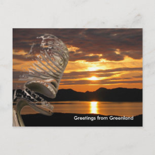 Carte Postale Greetings from Greenland 20