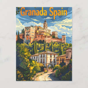 Carte Postale Grenade Espagne