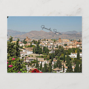 Carte Postale Grenade, Espagne