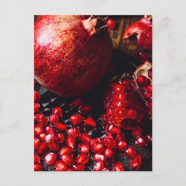 Carte Postale Grenade rubis (Devant)