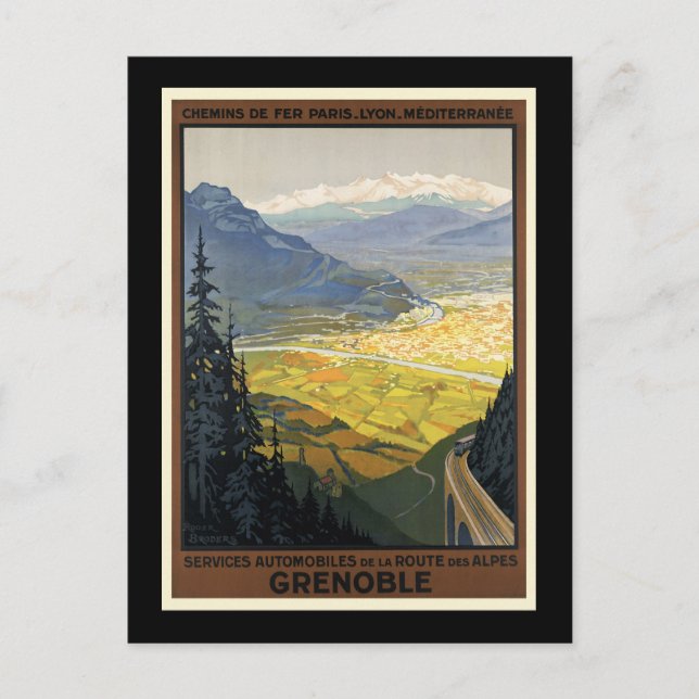 Carte Postale Grenoble (Devant)