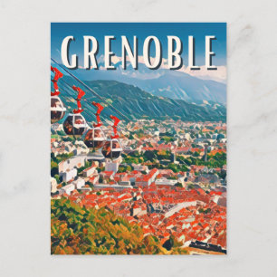 Carte Postale Grenoble Photo Vintage