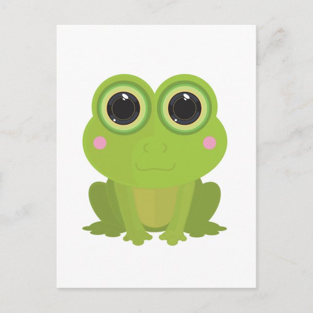 Carte Postale Grenouille (Devant)