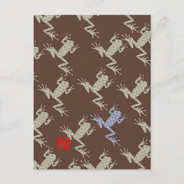 Carte Postale grenouille5 (Devant)