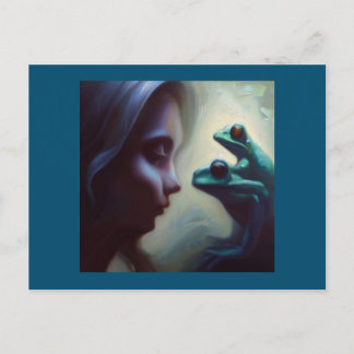 Carte Postale Grenouille animale 2
