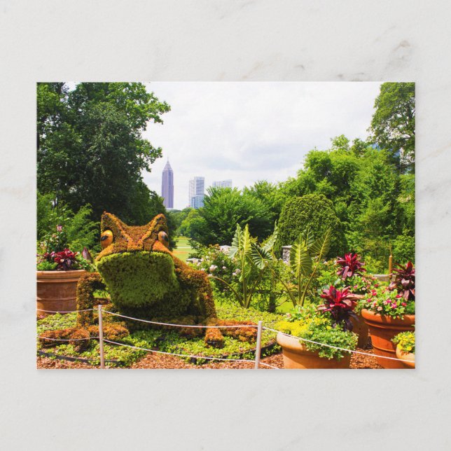 Carte Postale Grenouille de mosaïque (Devant)