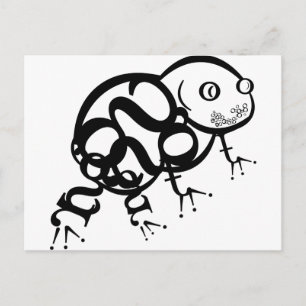Carte Postale Grenouille de type