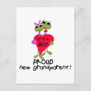 Carte Postale Grenouille grand-parent de tee-shirts et cadeaux d