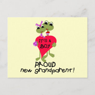 Carte Postale Grenouille grand-parent de tee-shirts et cadeaux d