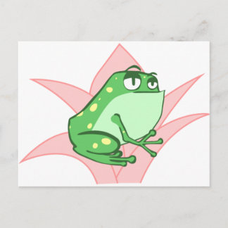 Carte Postale Grenouille Lilly