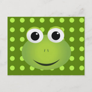 Carte postale Grenouille verte