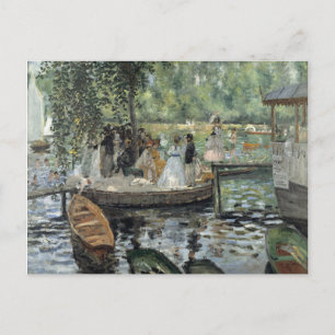 Carte Postale Grenouillère Renoir Impressionniste Peinture Art