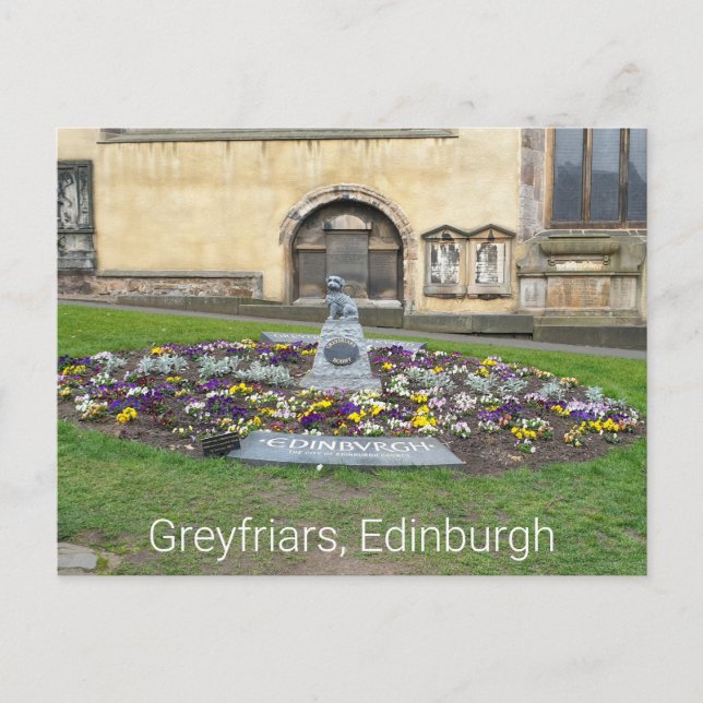 Carte Postale Greyfriars Kirkyard, Édimbourg (Devant)