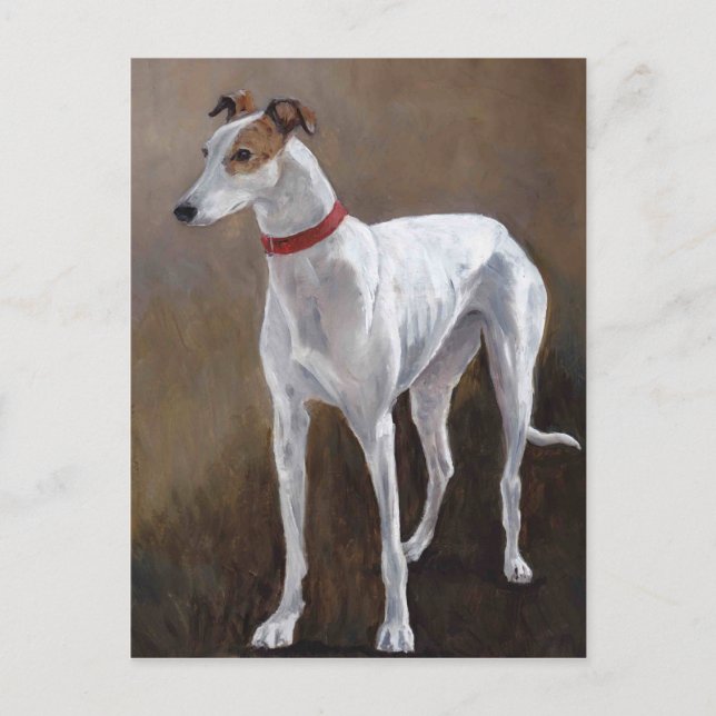 Carte Postale Greyhound Dog Art Postcard (Devant)
